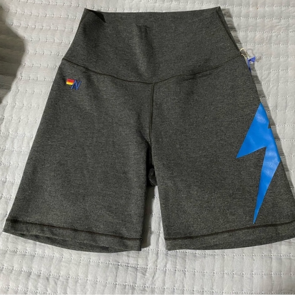 Aviator nation biker shorts